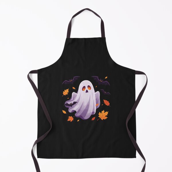 Item preview, Fall Ghost with Autumn Leaves — Halloween & Harvest1 designed and sold by urmoments.