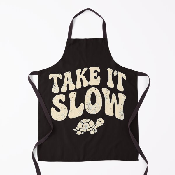 Item preview, Take It Slow Turtle - Retro Groovy Slow Living Aesthetic designed and sold by DesignbyKarma.