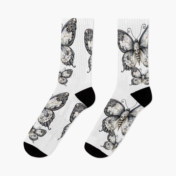 Item preview, Fantasy butterflies with skulls designed and sold by LoneAngel.