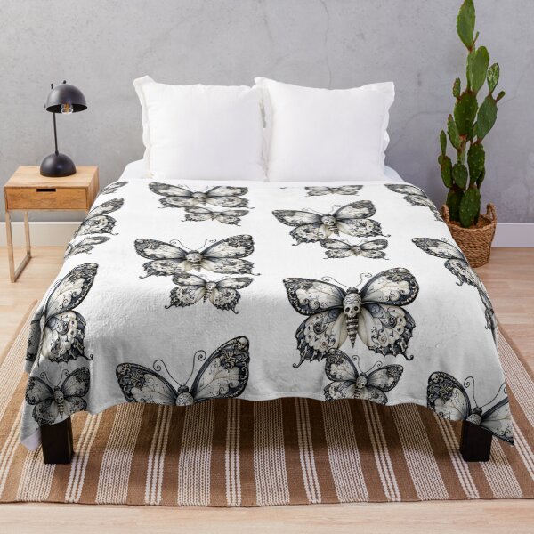 Item preview, Fantasy butterflies with skulls designed and sold by LoneAngel.