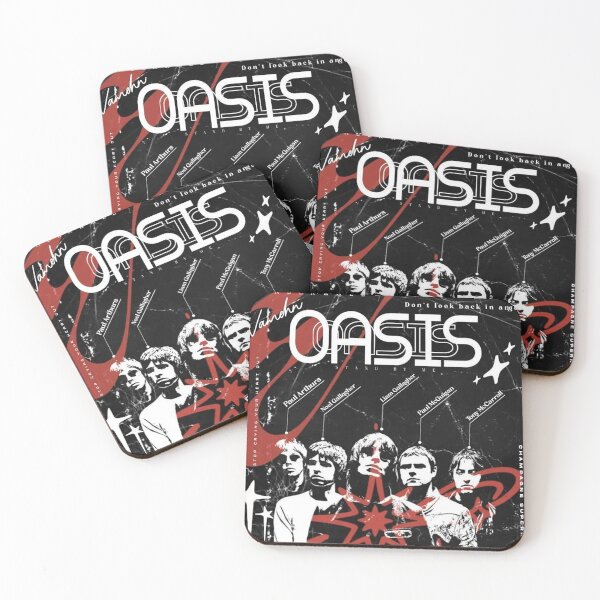 Item preview, oasis poster vintage lover designed and sold by COFFEEWITHARTS.