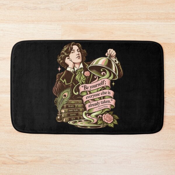 Item preview, Oscar Wilde: Be Yourself at the Literary Table designed and sold by Fenay Designs.