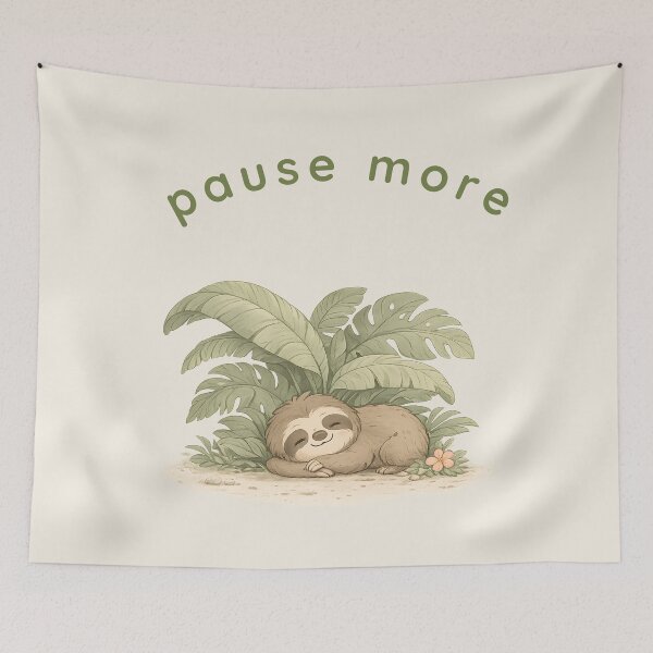 Item preview, Pause More – Mindful Slow Living designed and sold by Island Pace Design.