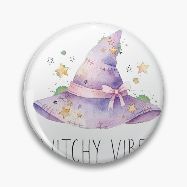 Item preview, Witchy Vibes Witch Hat – Halloween Watercolor Witchy Aesthetic designed and sold by ZyVoAli.