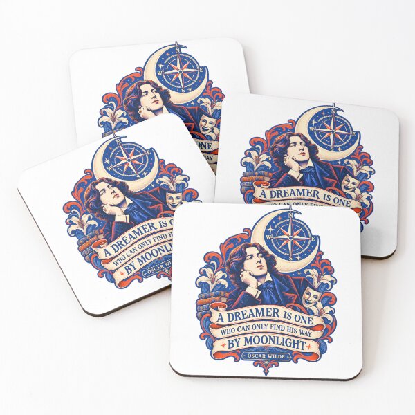 Item preview, Oscar Wilde: A Dreamer Finds His Way by Moonlight designed and sold by Fenay Designs.