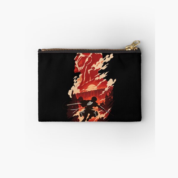 Item preview, Attack on Titan Eren Jeager Silhouette Sunset Art Poster designed and sold by · GAMING SOUL ·.