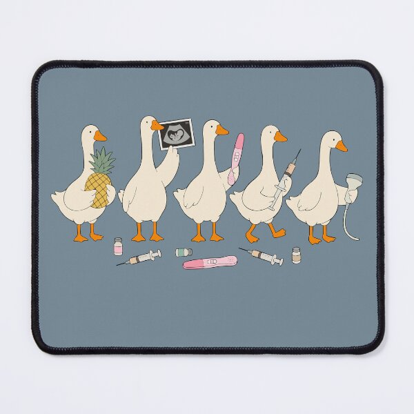 Item preview, Funny IVF Geese for Fertility Journey Milestone Moments designed and sold by FreshVibe Prints.