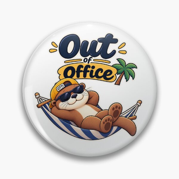 Item preview, Out of office  designed and sold by Oddly-Us.