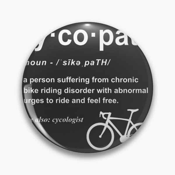 Item preview, Cycopath Definition Funny Cycling Gift for Bicycle Lovers and Addicts designed and sold by Mohammad Alsaeed Ibrahim.
