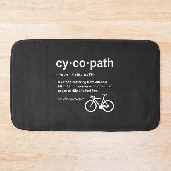 Item preview, Cycopath Definition Funny Cycling Gift for Bicycle Lovers and Addicts designed and sold by Mohammad Alsaeed Ibrahim.