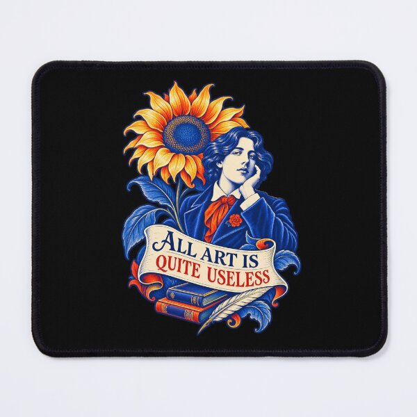 Item preview, Oscar Wilde: All Art Is Quite Useless designed and sold by Fenay Designs.