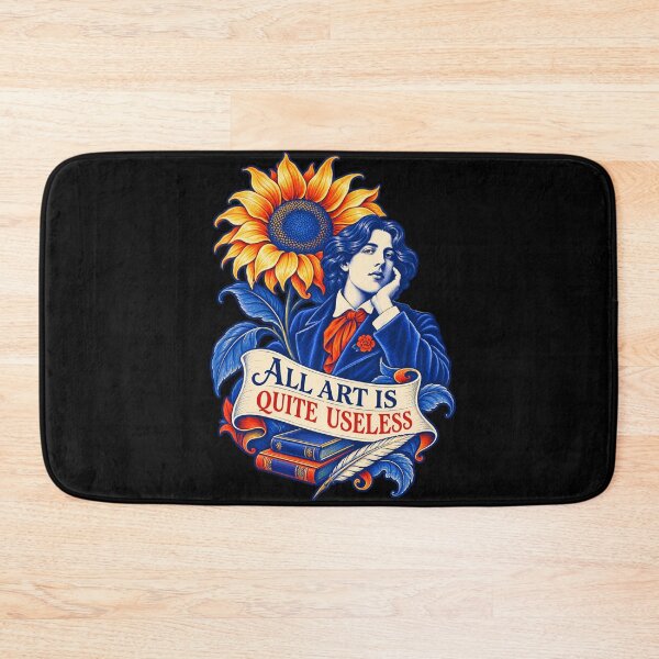 Item preview, Oscar Wilde: All Art Is Quite Useless designed and sold by Fenay Designs.