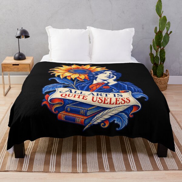 Item preview, Oscar Wilde: All Art Is Quite Useless designed and sold by Fenay Designs.