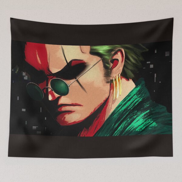Item preview, One Piece Zoro Sunglasses Dark Art⁠ designed and sold by a1-x.