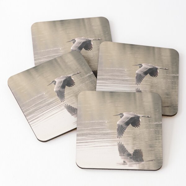 Item preview, Grey Heron Flying Over Water designed and sold by Medve Photography & Design.