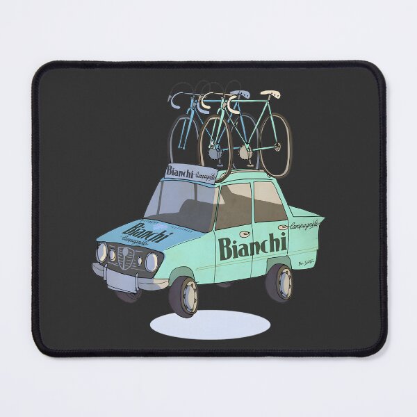 Item preview, Classic Bianchi Inspired Cycling Team Car Illustration designed and sold by Mohammad Alsaeed Ibrahim.