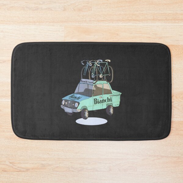 Item preview, Classic Bianchi Inspired Cycling Team Car Illustration designed and sold by Mohammad Alsaeed Ibrahim.