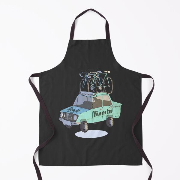 Item preview, Classic Bianchi Inspired Cycling Team Car Illustration designed and sold by Mohammad Alsaeed Ibrahim.