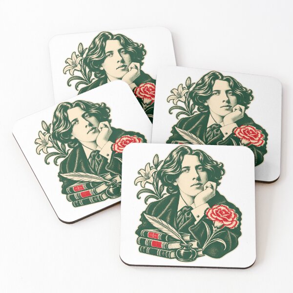 Item preview, Oscar Wilde: Vintage Writer with Carnation designed and sold by Fenay Designs.