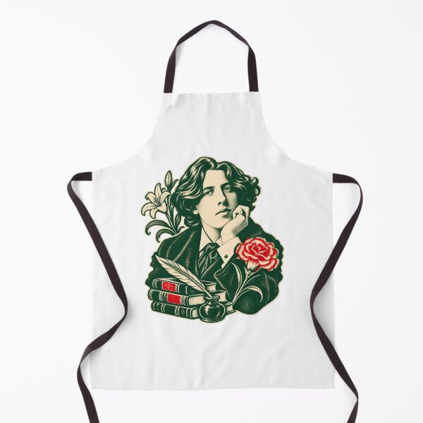 Item preview, Oscar Wilde: Vintage Writer with Carnation designed and sold by Fenay Designs.