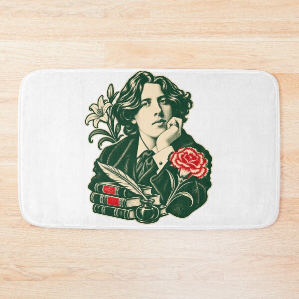 Item preview, Oscar Wilde: Vintage Writer with Carnation designed and sold by Fenay Designs.