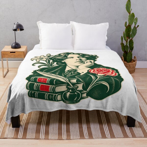 Item preview, Oscar Wilde: Vintage Writer with Carnation designed and sold by Fenay Designs.