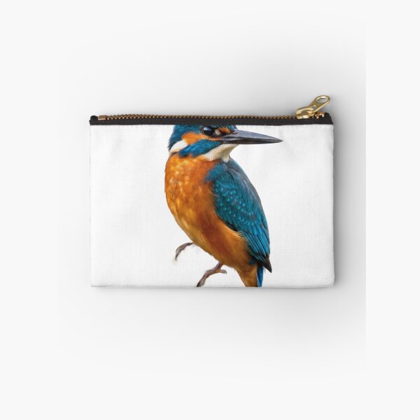 Item preview, Kingfisher – Vivid Electric Blue Bird Portrait designed and sold by Helt-enkelt.