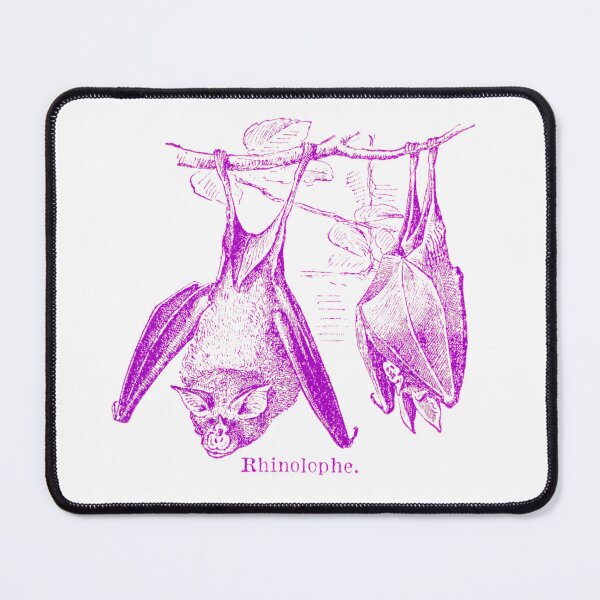 Item preview, Copy of Purple Retro Horseshoe Bat designed and sold by Anne Londez Studio.