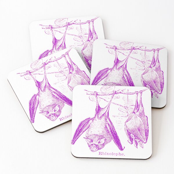 Item preview, Copy of Purple Retro Horseshoe Bat designed and sold by Anne Londez Studio.