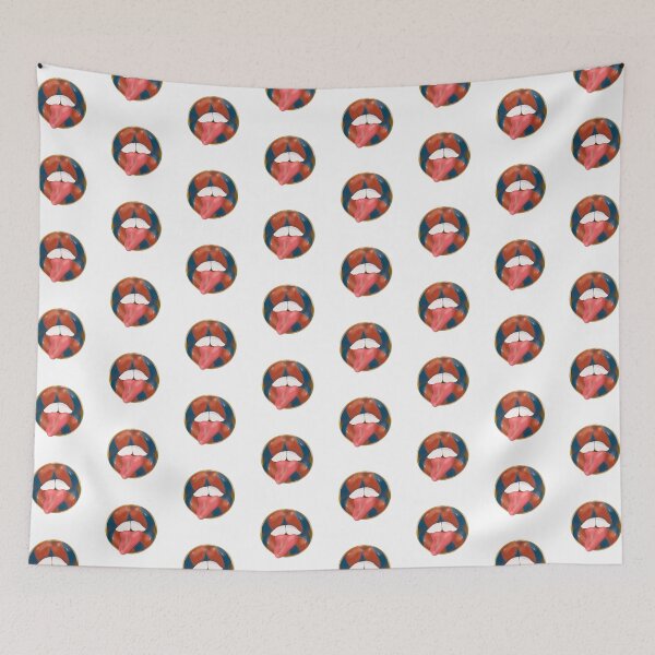 Item preview, Rebel Lips Pop Art – Duotone Redblue Lips designed and sold by GoldenRebels.