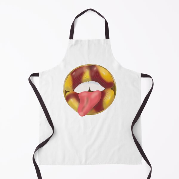 Item preview, Rebel Lips Pop Art – Duotone Red Yellow Lips designed and sold by GoldenRebels.
