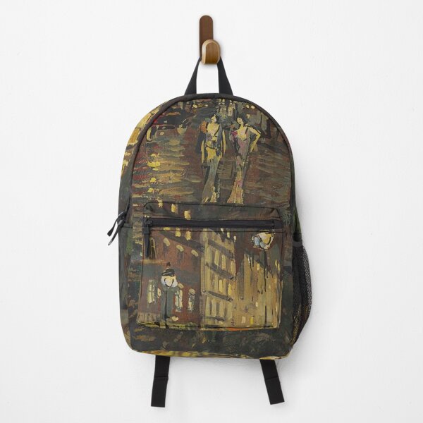 Item preview, A night in Paris cityscape painting print by Konstantin Korovin designed and sold by Jéanpaul Ferro.