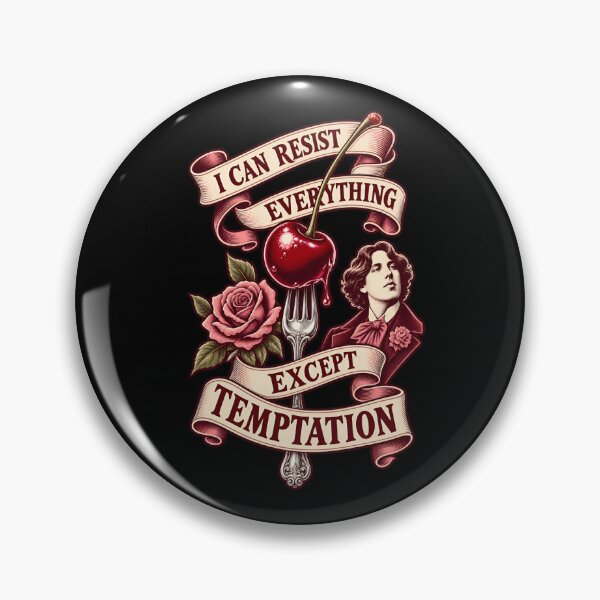 Item preview, Oscar Wilde: Resist Everything Except Temptation designed and sold by Fenay Designs.