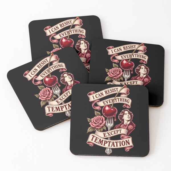 Item preview, Oscar Wilde: Resist Everything Except Temptation designed and sold by Fenay Designs.