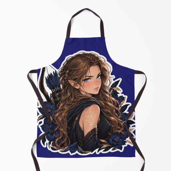 Item preview, Fantasy Archer Fae Warrior Anime Design | Romantasy Character Club designed and sold by DailyStruggleCo.