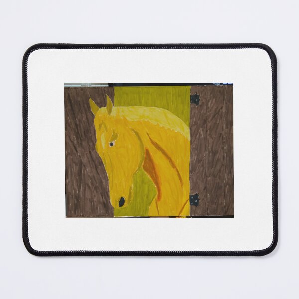 Item preview, Majestic Horse Relaxing in His Stall Artwork designed and sold by Albyna.