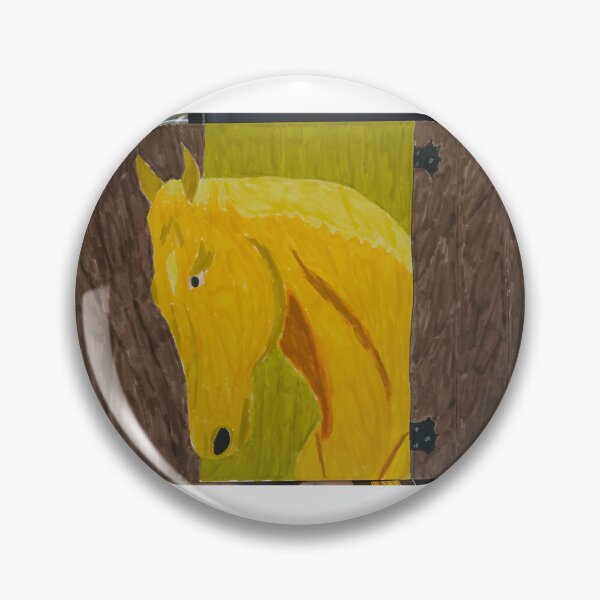 Item preview, Majestic Horse Relaxing in His Stall Artwork designed and sold by Albyna.