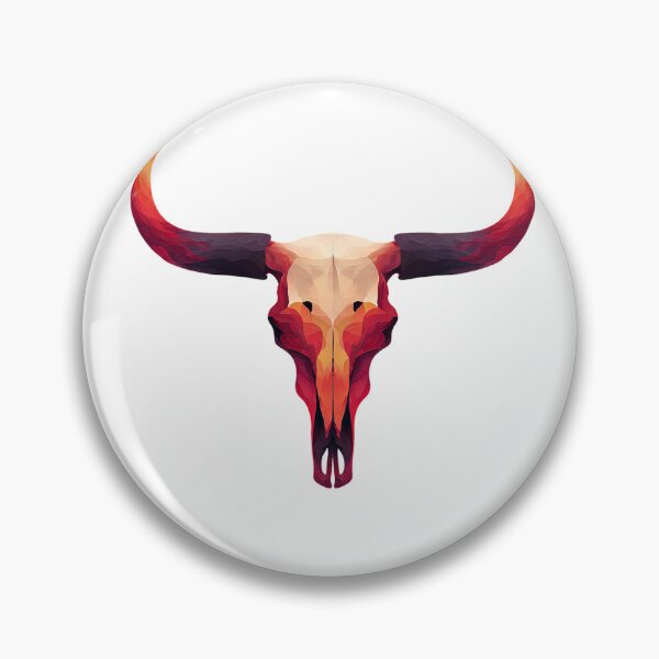 Item preview, Flaming Bull Skull – Fierce Desert Heat Vector Artwork designed and sold by Alphakenon.