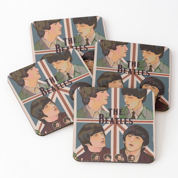 Aperçu de l'œuvre les Beatles créée et vendue par COFFEEWITHARTS.
