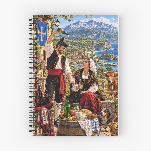 Item preview, The traditions of Asturias designed and sold by PIERRES&MAILLESDesign.