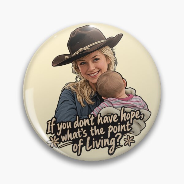 Item preview, The Walking Dead, Beth Greene - 'If you don't have hope, what's the point of living?' Print designed and sold by btluvs.