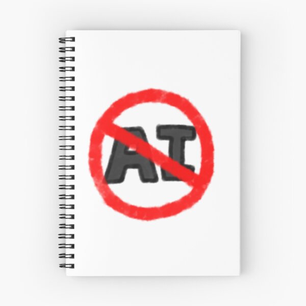 Item preview, Say No To AI! designed and sold by Chibi-Stickerz.