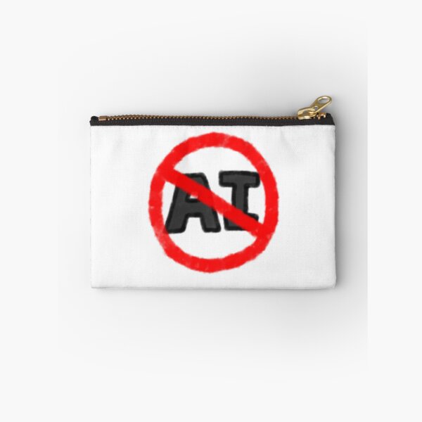 Item preview, Say No To AI! designed and sold by Chibi-Stickerz.