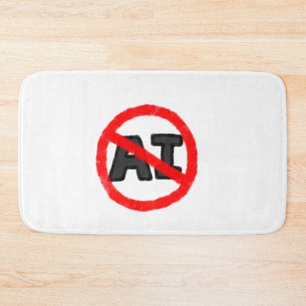Item preview, Say No To AI! designed and sold by Chibi-Stickerz.