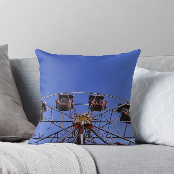 Item preview, Ferris Wheel Fairground | 90s Lo-Fi Film-Style Photography designed and sold by Multiply 6 by 9.