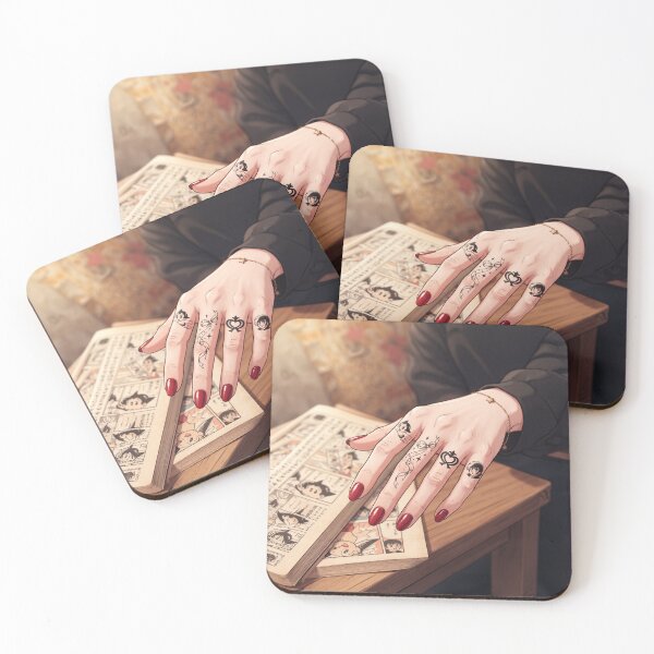 Item preview, Womans Tattoo Hand Anime Art designed and sold by Home Decor Art.
