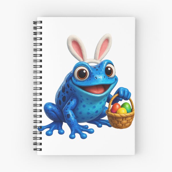 Item preview, Easter Blue Poison Dart Frog designed and sold by Sillytoe.