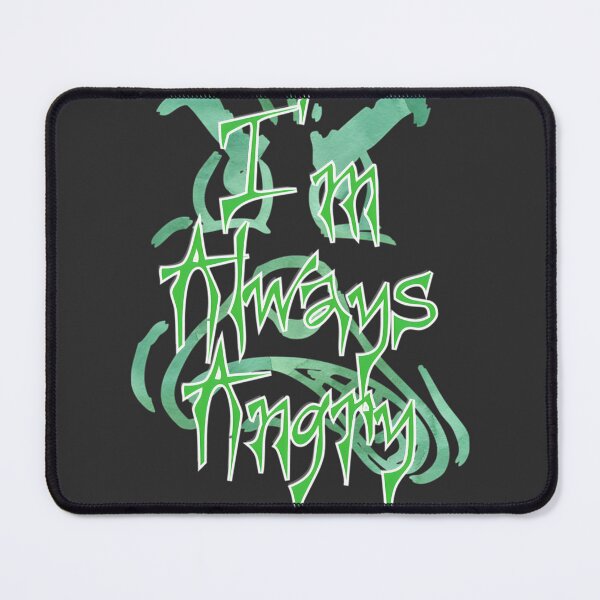 Item preview, I'm Always Angry - Expressive Emotional Design for Bold Statements designed and sold by wordonmyapparel.