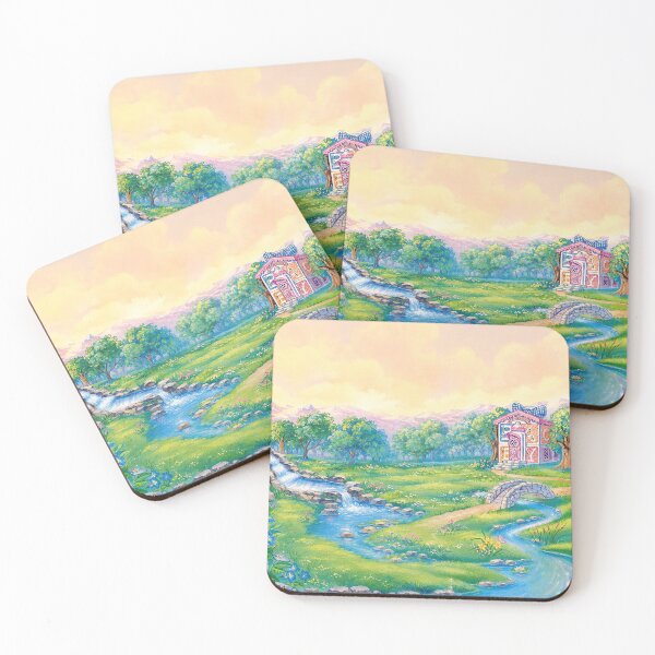 Item preview, Eighties Ponyland Lullabye Nursery landscape view designed and sold by CanariasGirl.