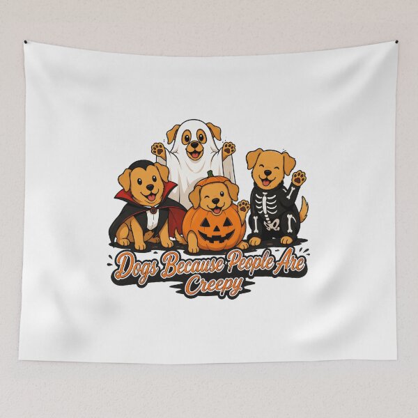 Item preview, Dog Halloween Costumes Funny Ghost Vampire Pumpkin designed and sold by SoyLamderma.